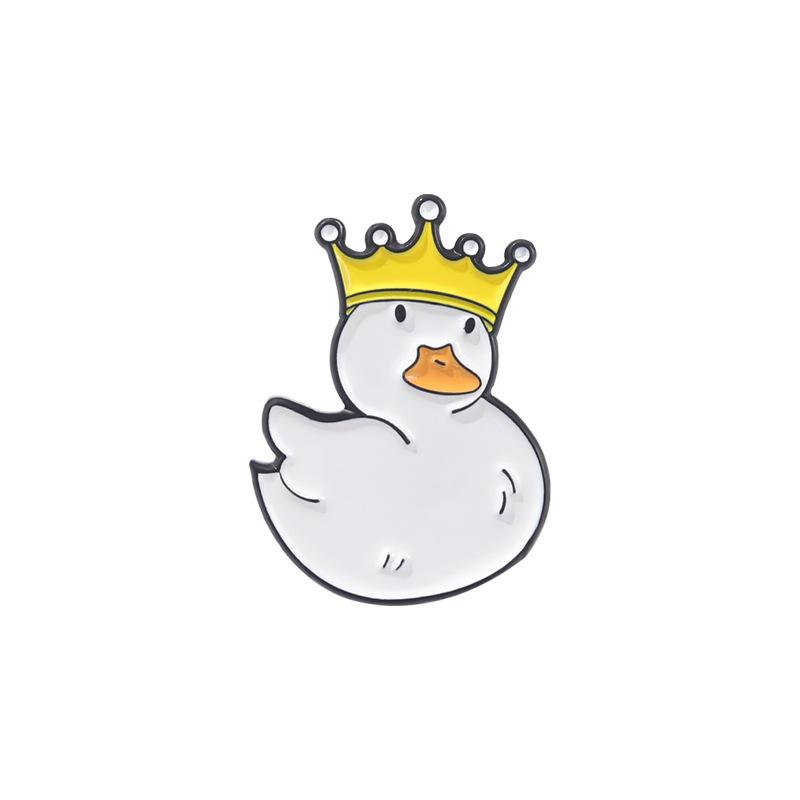 Cute Animal Enamel Pin Brooch with Crown Design for Bags Jackets Hats Accessories Collectible Fashion Jewelry Gift One Size
Cute Animal Enamel Pin Brooch with Crown Design for Bags Jackets Hats Accessories Collectible Fashion Jewelry Gift One Size