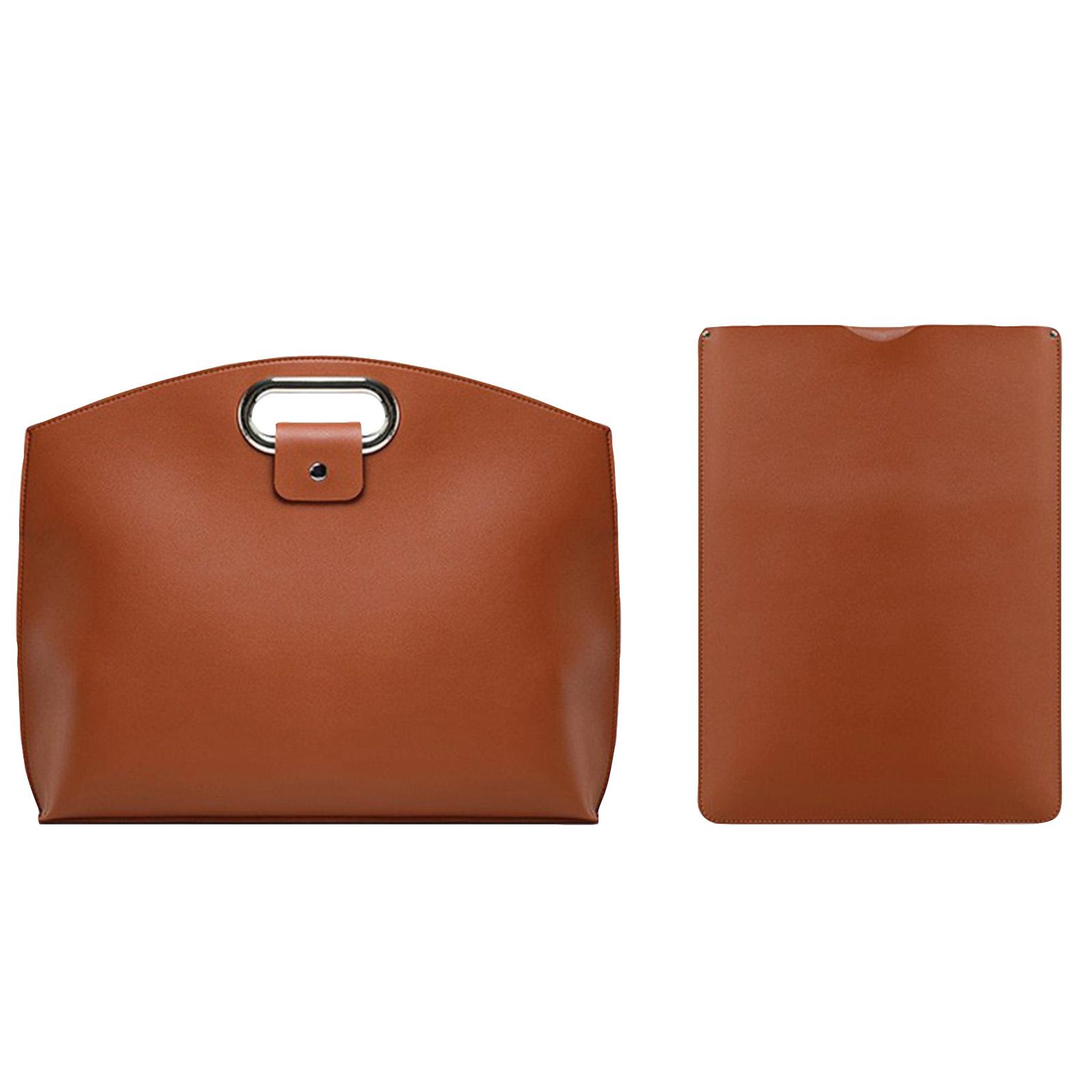 Набір: Сумка-тоут для ноутбука з відповідним чохлом – Містка ручна сумка, Захисний внутрішній чохол для ноутбуків та пристроїв, Ідеально підходить для роботи, навчання та подорожей One Size коричневий
Набір: Сумка-тоут для ноутбука з відповідним чохлом – Містка ручна сумка, Захисний внутрішній чохол для ноутбуків та пристроїв, Ідеально підходить для роботи, навчання та подорожей One Size коричневий