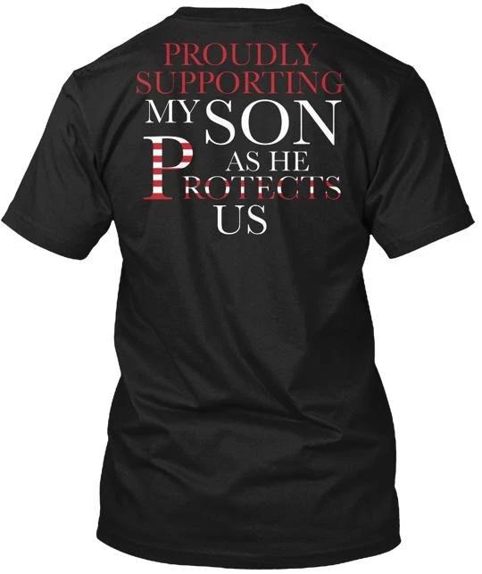 Proudly Supporting Police Dad T shirt Made in the USA Size S to 5XL #1 S
Proudly Supporting Police Dad T shirt Made in the USA Size S to 5XL #1 S