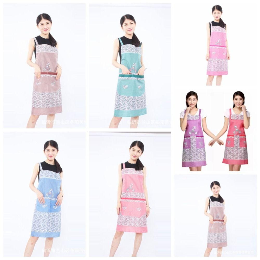With Double Pocket Women Waterproof Apron Sleeveless Cooking Apron Kawaii Aprons Restaurant
With Double Pocket Women Waterproof Apron Sleeveless Cooking Apron Kawaii Aprons Restaurant