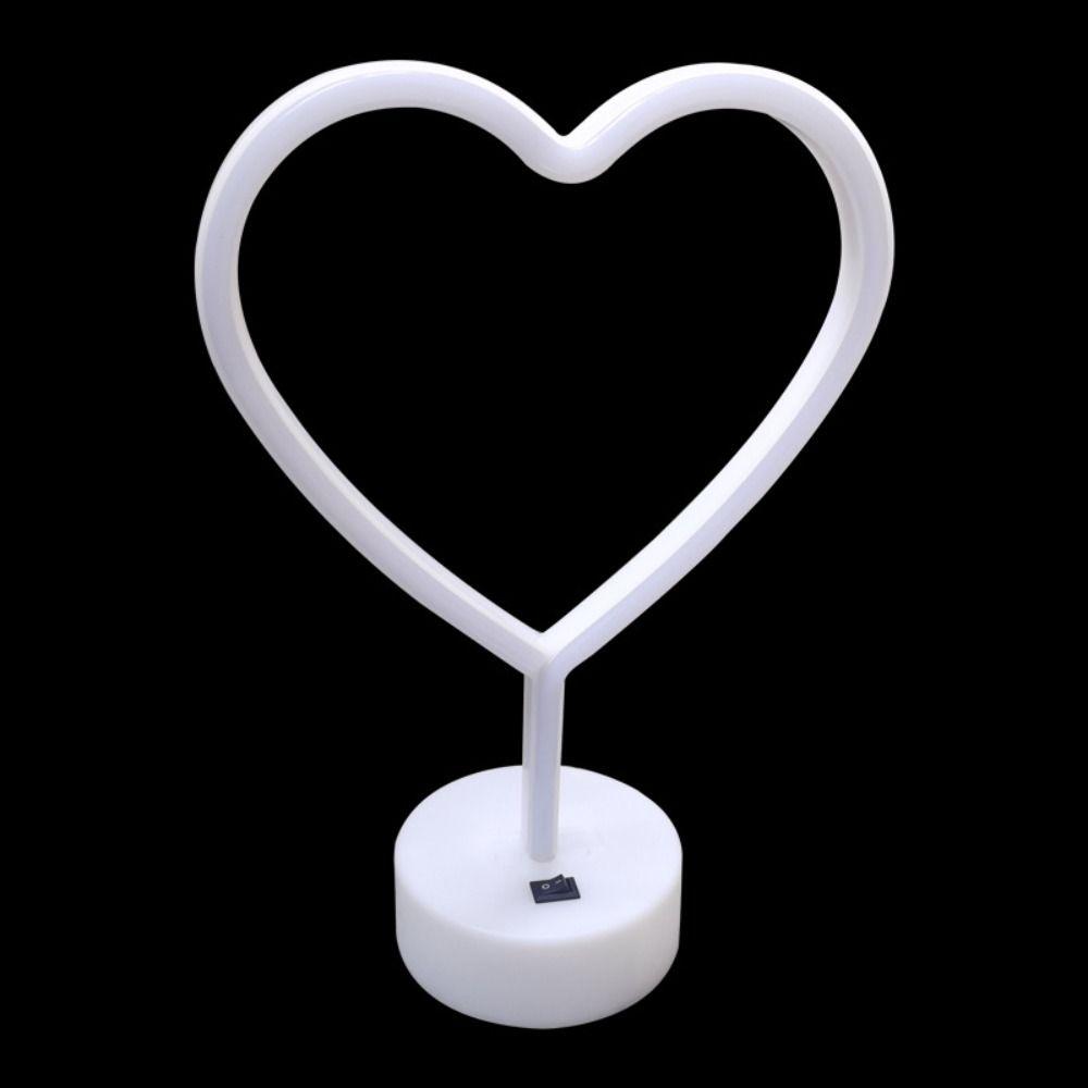 Heart Shaped Neon Light Flicker Free Decorative Lights Desktop Ambient Light Living Room Style 1
Heart Shaped Neon Light Flicker Free Decorative Lights Desktop Ambient Light Living Room Style 1