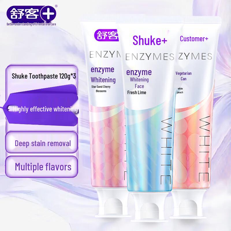 Saky Enzyme Toothpaste Multi-Flavor Pack
Saky Enzyme Toothpaste Multi-Flavor Pack