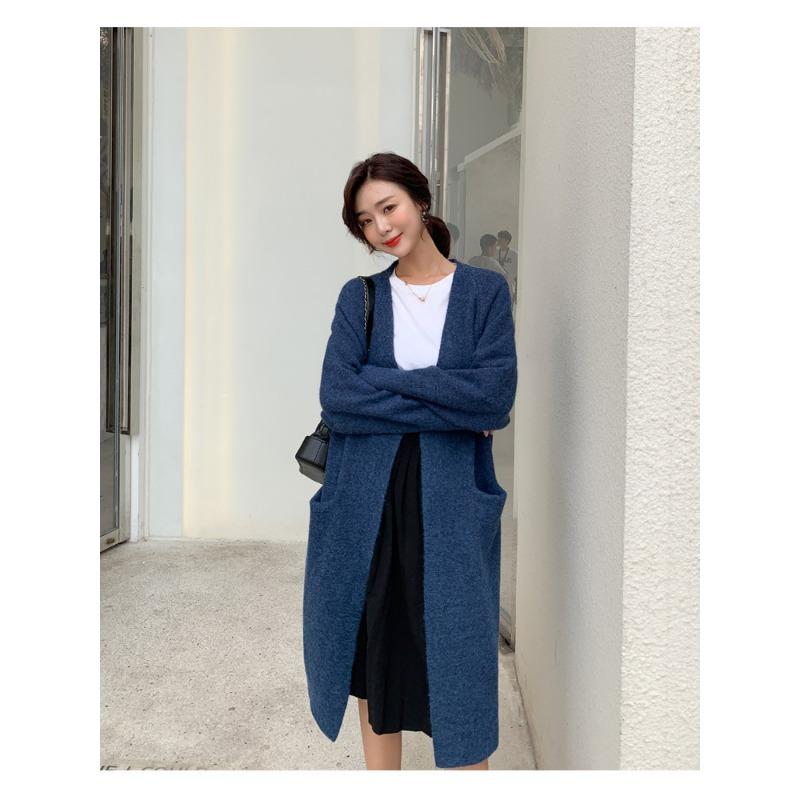 Осень и зима новый свободный ленивый ветер средней длины вязаный кардиган свитер куртка женская утолщенная и универсальная one size fits all синий
Осень и зима новый свободный ленивый ветер средней длины вязаный кардиган свитер куртка женская утолщенная и универсальная one size fits all синий
