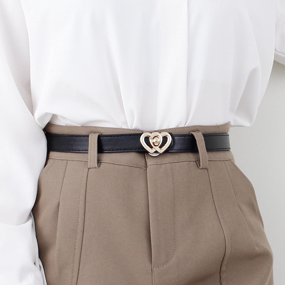 Women s Adjustable Heart-Shaped Buckle Leather Belt for Dresses & Coats чорний
Women s Adjustable Heart-Shaped Buckle Leather Belt for Dresses & Coats чорний