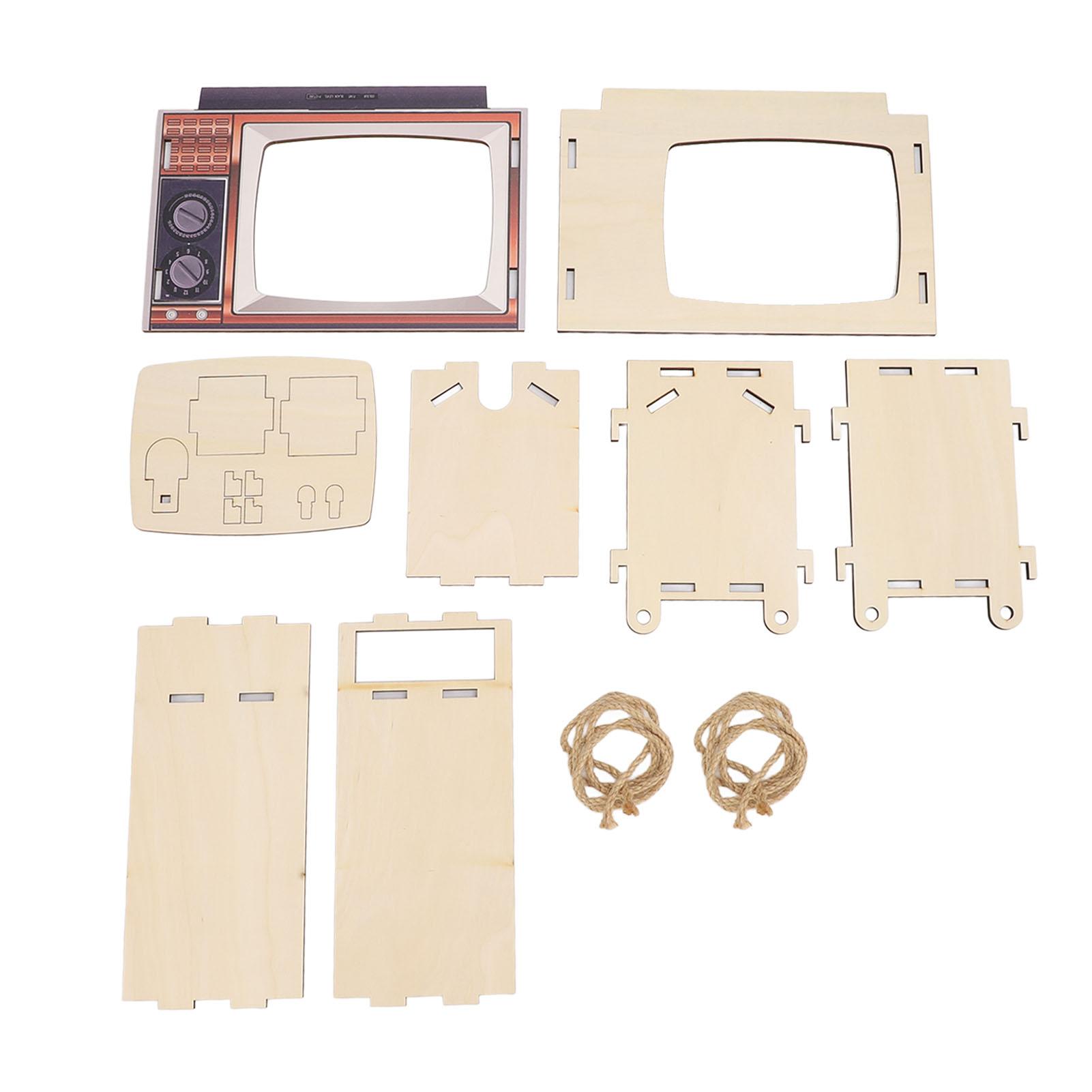 Wooden Bird Feeder Decorative Unique TV Shaped DIY Bird Feeder Kit for Outdoor Patio Yard Tree
Wooden Bird Feeder Decorative Unique TV Shaped DIY Bird Feeder Kit for Outdoor Patio Yard Tree