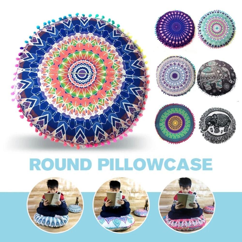 Furniture Backrest Round Mandala Pillowcas Home Decoratio Mandala Pattern Pillowcase Home Hotel
Furniture Backrest Round Mandala Pillowcas Home Decoratio Mandala Pattern Pillowcase Home Hotel