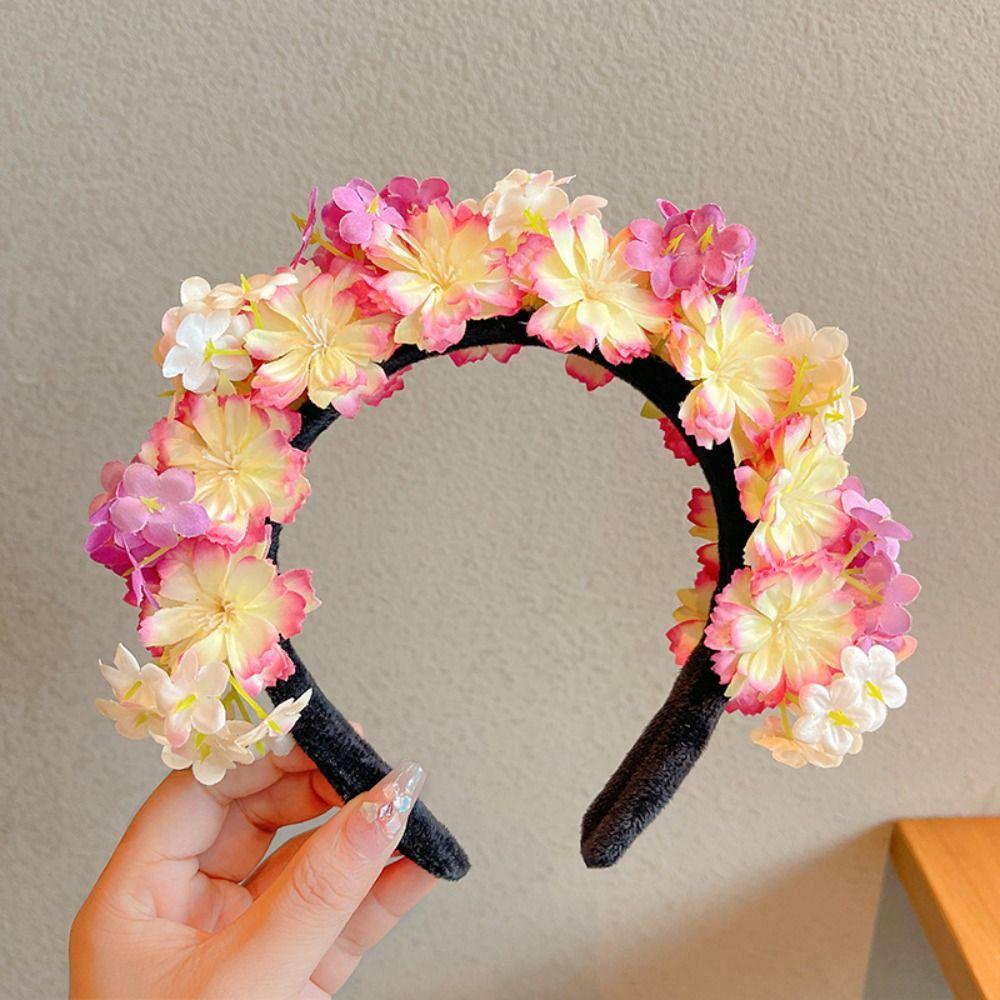 Simulation Flower Ethnic Style Flower Headband Headdress Women Hair Bands Hanfu Hair Hoop Party style1
Simulation Flower Ethnic Style Flower Headband Headdress Women Hair Bands Hanfu Hair Hoop Party style1