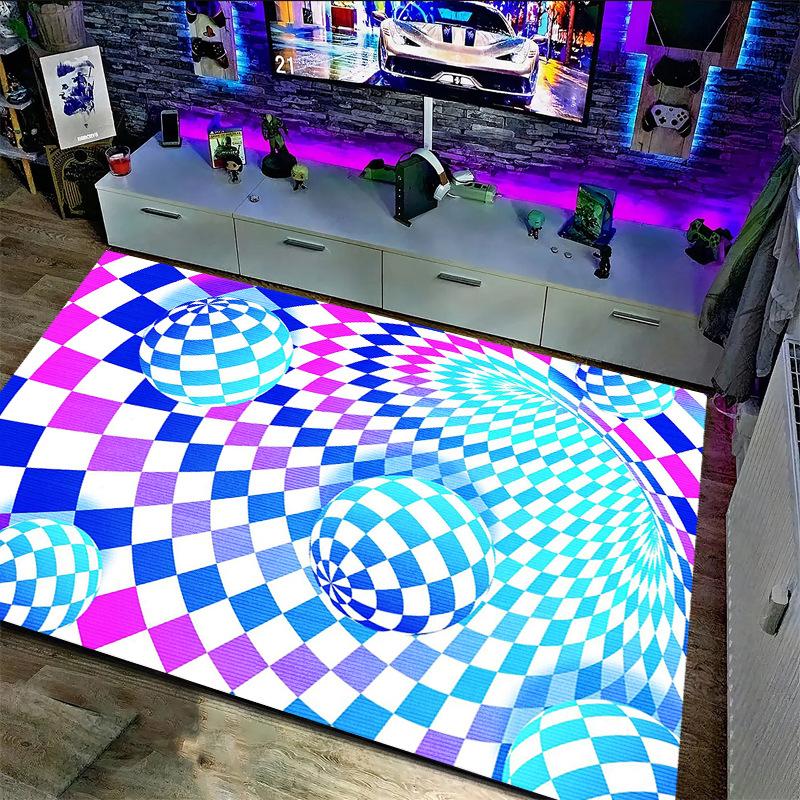 Неоновый светодиодный 3D-иллюзия Спиральная сетка Тоннель Коврик Визуальный эффект Ковер Ковер для Игровой Комнаты Гостиной Домашнего Декора Спальни Декоративный Ковер 40X60CM
Неоновый светодиодный 3D-иллюзия Спиральная сетка Тоннель Коврик Визуальный эффект Ковер Ковер для Игровой Комнаты Гостиной Домашнего Декора Спальни Декоративный Ковер 40X60CM