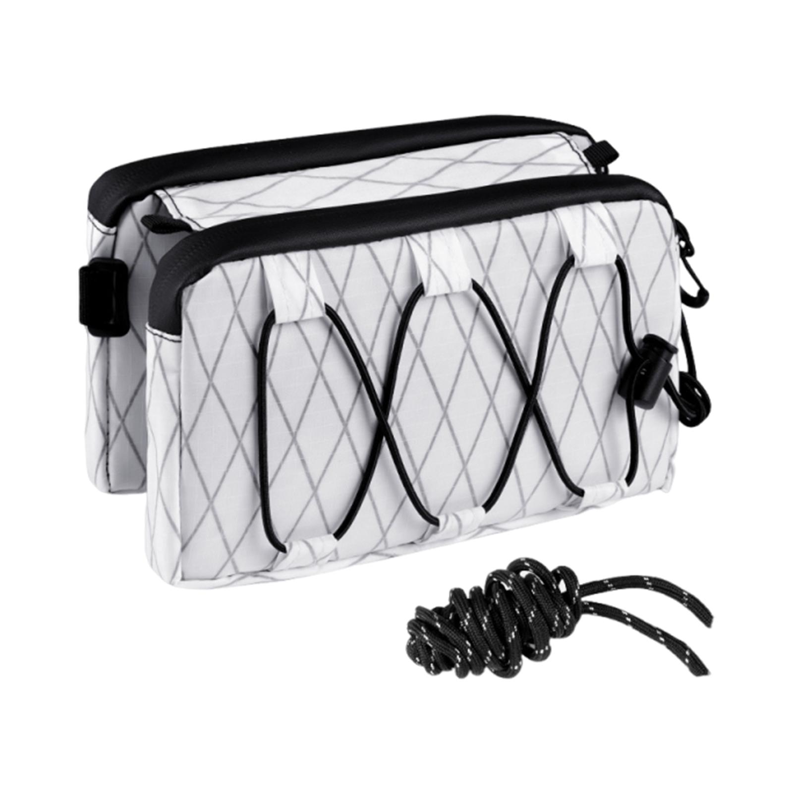 Portable Bicycle Bag Anti-Scratch Top Tube Storage Bag Large Capacity Handlebar Saddle Bag for Road Mountain Bikes Frame Bag білий
Portable Bicycle Bag Anti-Scratch Top Tube Storage Bag Large Capacity Handlebar Saddle Bag for Road Mountain Bikes Frame Bag білий