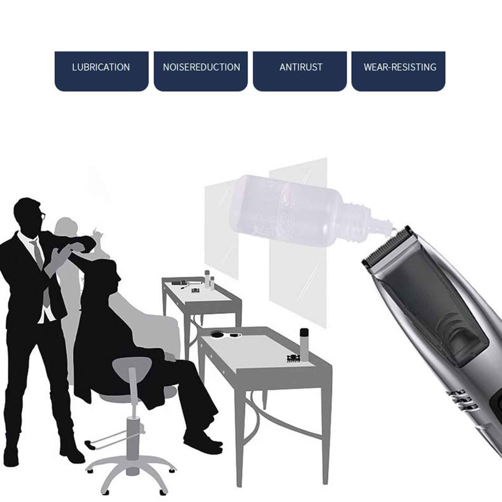 Hair Trimmer Oil Lubricant Household Trimmer Lubricant Rust Resistant Electric Hair Shaver Grease Oil for Barber, Grooming China Mainland
Hair Trimmer Oil Lubricant Household Trimmer Lubricant Rust Resistant Electric Hair Shaver Grease Oil for Barber, Grooming China Mainland