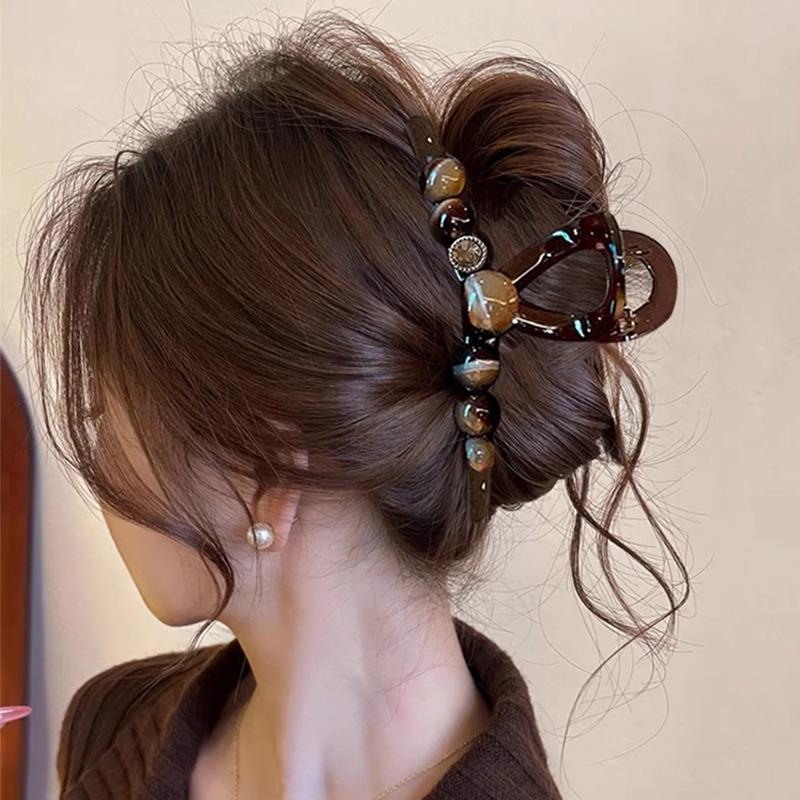 Корейская большая акриловая заколка-краб для женщин - 2025 Заколка для волос «Акула» высокого класса
Корейская большая акриловая заколка-краб для женщин - 2025 Заколка для волос «Акула» высокого класса