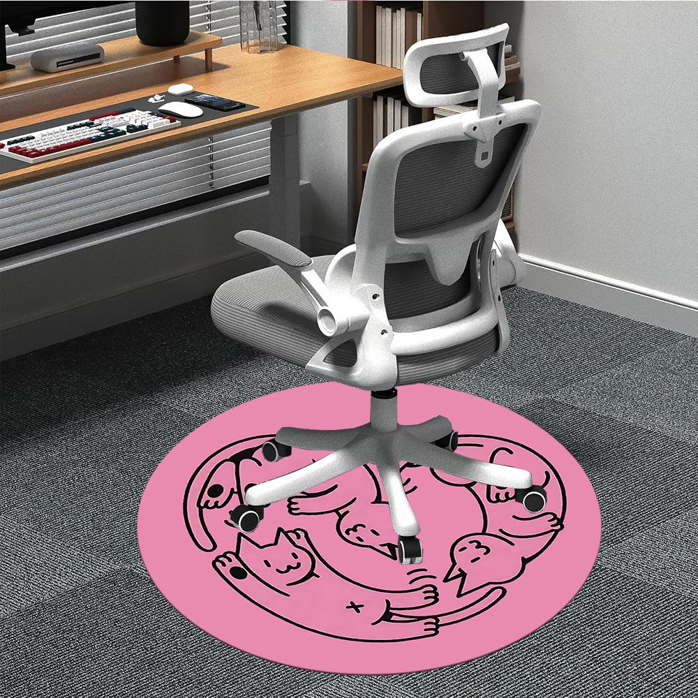 1pc PawPrints Heartbeat Office Round Area Rug, Mat Suitable For Office, Under Office Chairs Bedroom Living Room Home Decor, Room Deco 80cm
1pc PawPrints Heartbeat Office Round Area Rug, Mat Suitable For Office, Under Office Chairs Bedroom Living Room Home Decor, Room Deco 80cm