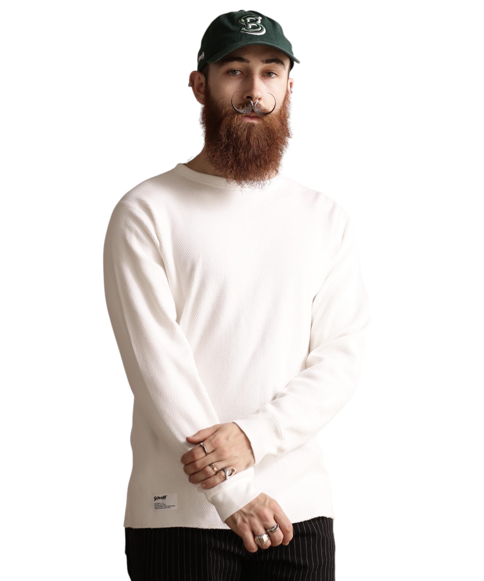 Schott Honeycomb Waffle T-Shirt, Men s, Size L, 030, White, 782-5930006
Schott Honeycomb Waffle T-Shirt, Men s, Size L, 030, White, 782-5930006