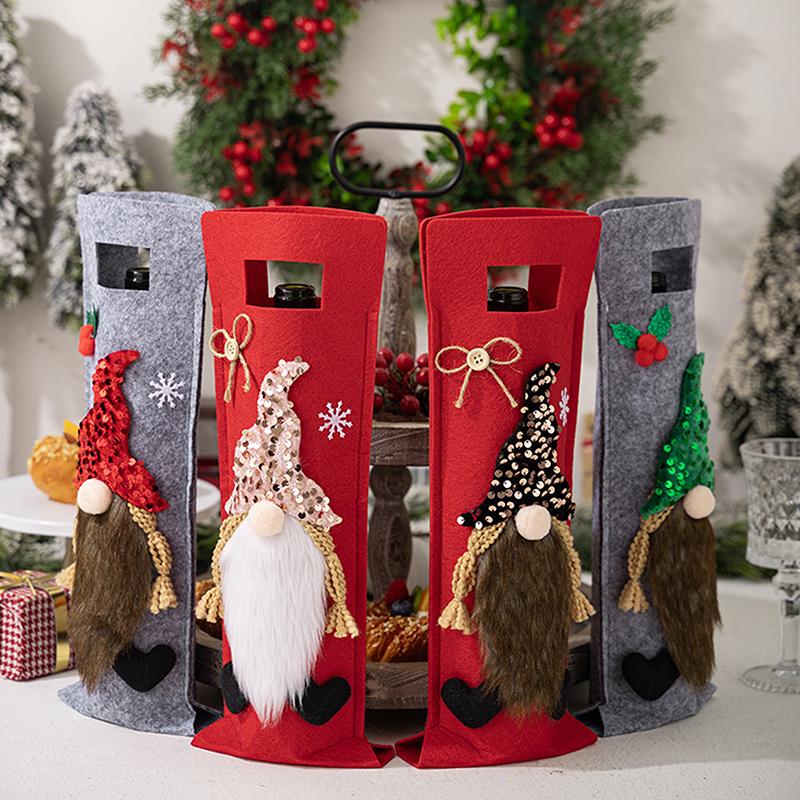 Christmas Rudolf Wine Bottle Cover Party Decoration Dwarf Wine Bottle Decor For Home Xmas Ornaments Happy Year Supplies
Christmas Rudolf Wine Bottle Cover Party Decoration Dwarf Wine Bottle Decor For Home Xmas Ornaments Happy Year Supplies