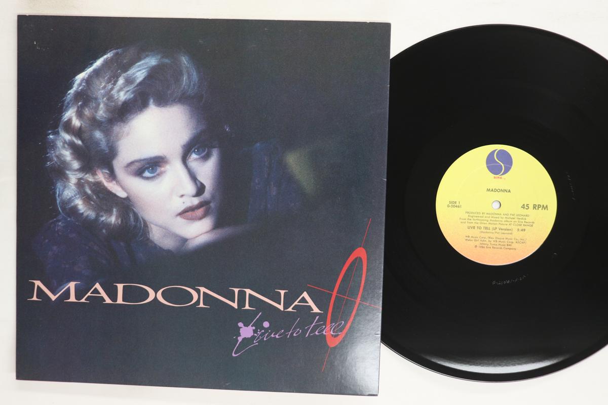 12inch Record MADONNA Live To Tell 0204619204610A SIRE 1986 US Dance Electronica Used
12inch Record MADONNA Live To Tell 0204619204610A SIRE 1986 US Dance Electronica Used