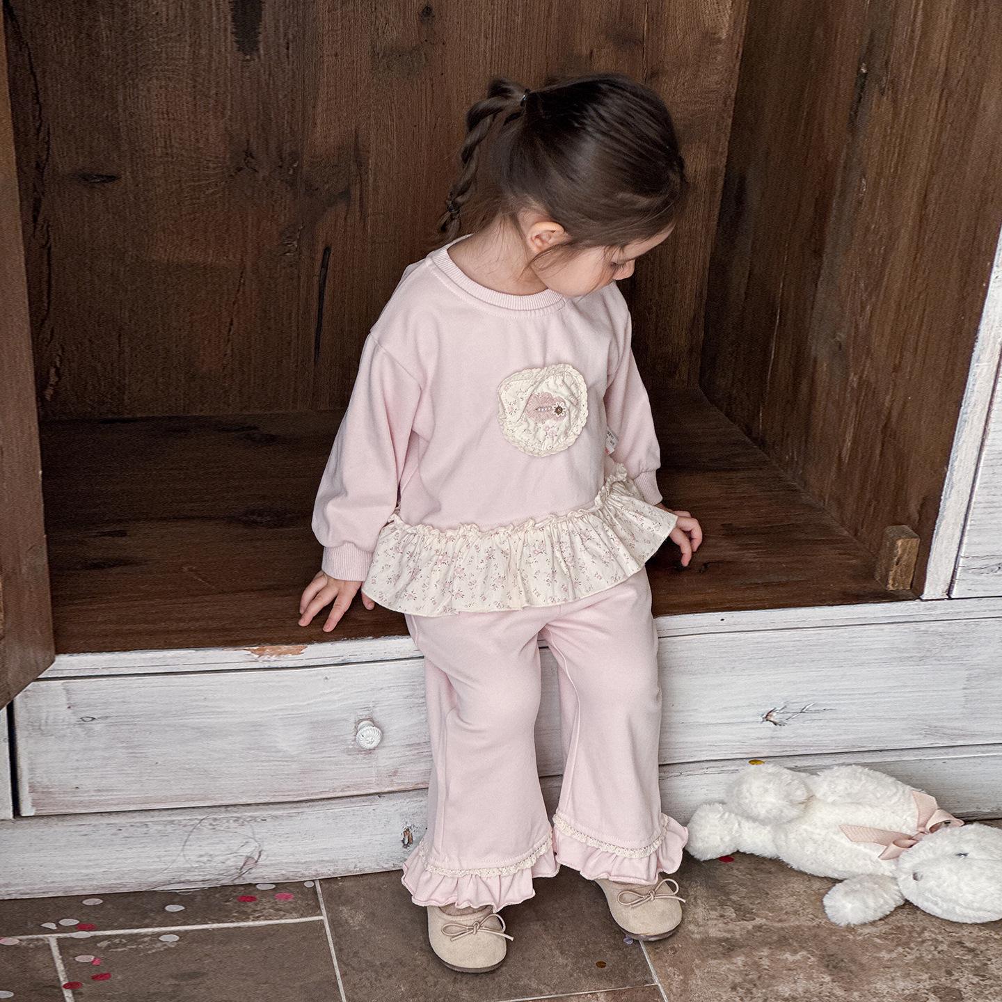 2026 New Korean-Style Sporty Long-Sleeve Two-Piece Set for Baby Girls 110 cm рожевий
2026 New Korean-Style Sporty Long-Sleeve Two-Piece Set for Baby Girls 110 cm рожевий