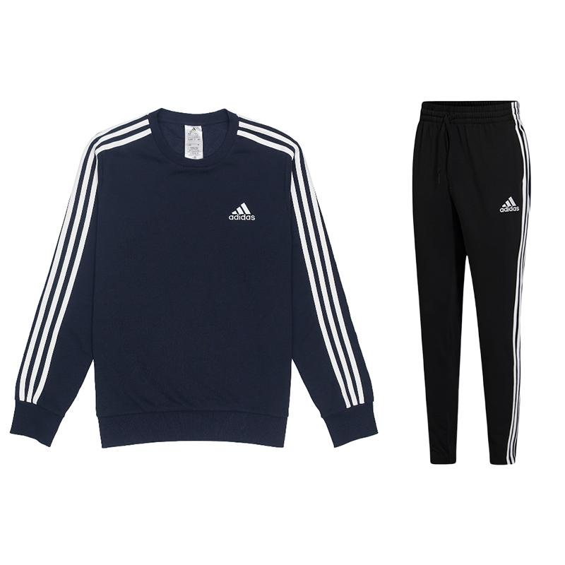 Толстовка и брюки Adidas с круглым вырезом и полосками по бокам, комплект унисекс, толстовка и брюки GK9079+GK8995 L
Толстовка и брюки Adidas с круглым вырезом и полосками по бокам, комплект унисекс, толстовка и брюки GK9079+GK8995 L