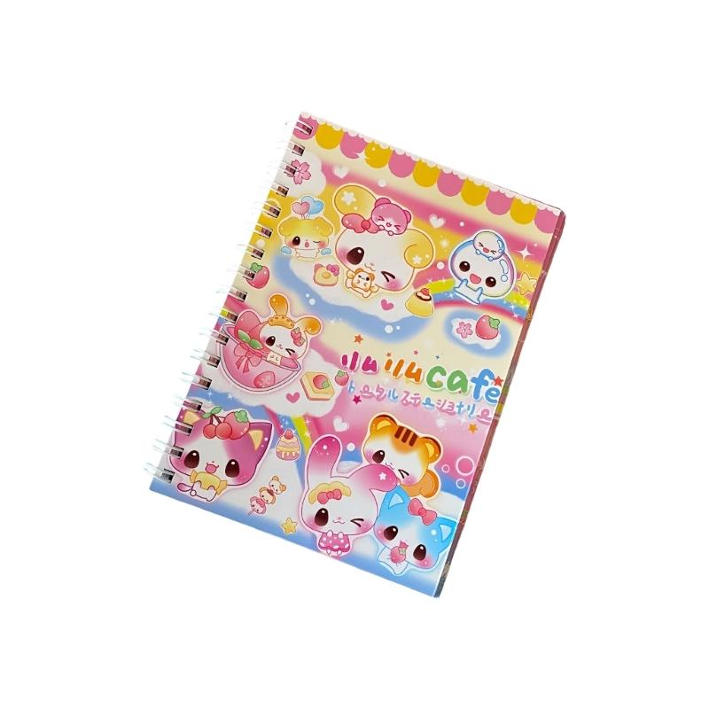 Cartoon Lined Notebook With 80 Pages Portable Twin Coil Binding Journal Notebook For Students Daily Note Taking 1
Cartoon Lined Notebook With 80 Pages Portable Twin Coil Binding Journal Notebook For Students Daily Note Taking 1