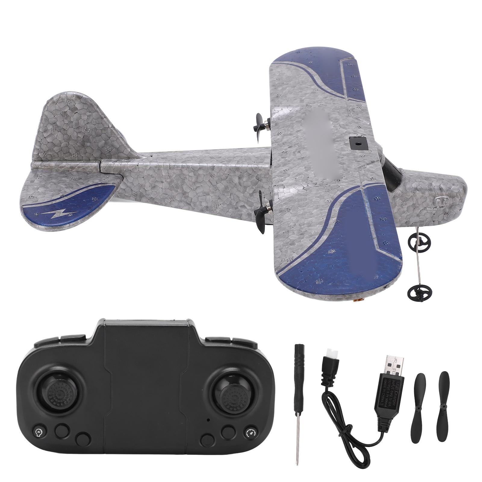 TY9 RC Glider 2.4GHz 2 Channel Remote Control Fixed Wing Aircraft RC EPP Foam Airplane for Kids and Adults
TY9 RC Glider 2.4GHz 2 Channel Remote Control Fixed Wing Aircraft RC EPP Foam Airplane for Kids and Adults