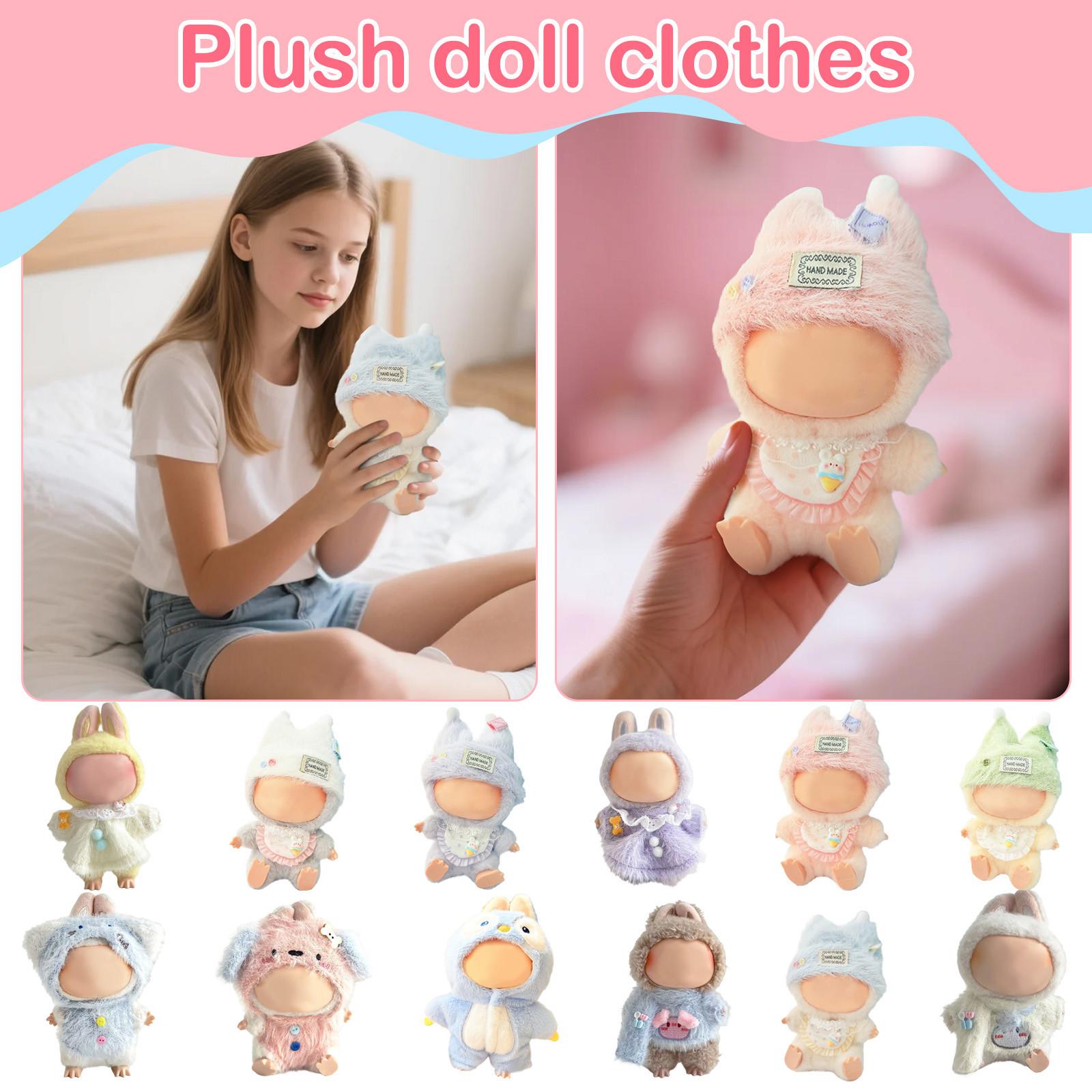 Costume 6.69 Inch Plush Toy Costume High Quality 17cm Doll Replacement Costume Fashion Doll Costume Doll Not Included One Size
Costume 6.69 Inch Plush Toy Costume High Quality 17cm Doll Replacement Costume Fashion Doll Costume Doll Not Included One Size