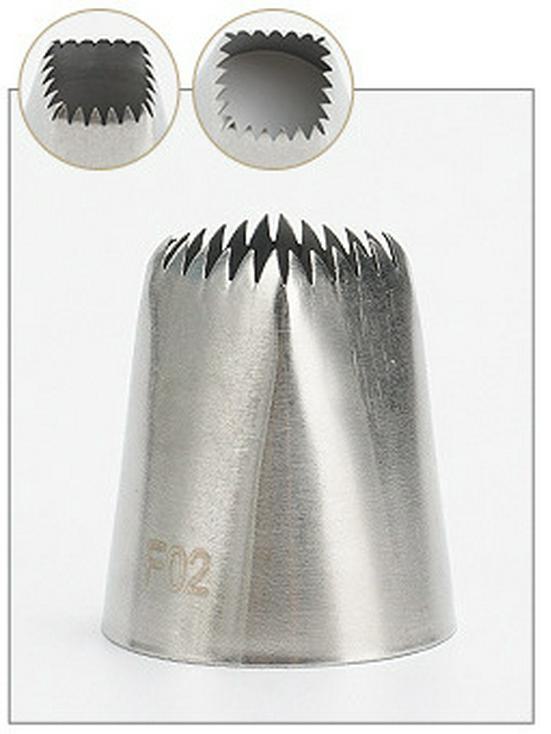 Набор насадок из нержавеющей стали в форме сердца и квадрата, 24 и 32 зубца для украшения выпечки. Square 24 teeth F02
Набор насадок из нержавеющей стали в форме сердца и квадрата, 24 и 32 зубца для украшения выпечки. Square 24 teeth F02