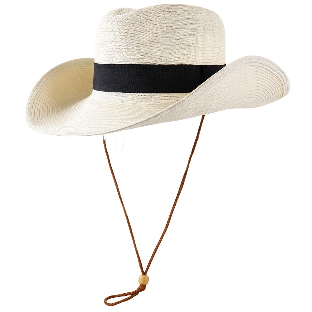 Western Straw Cowboy Hat Foldable Wide Brim Sun Cap Big Head Men Women Oversize Fedora Summer Panama Hats XXXXL 62cm слонова кістка
Western Straw Cowboy Hat Foldable Wide Brim Sun Cap Big Head Men Women Oversize Fedora Summer Panama Hats XXXXL 62cm слонова кістка