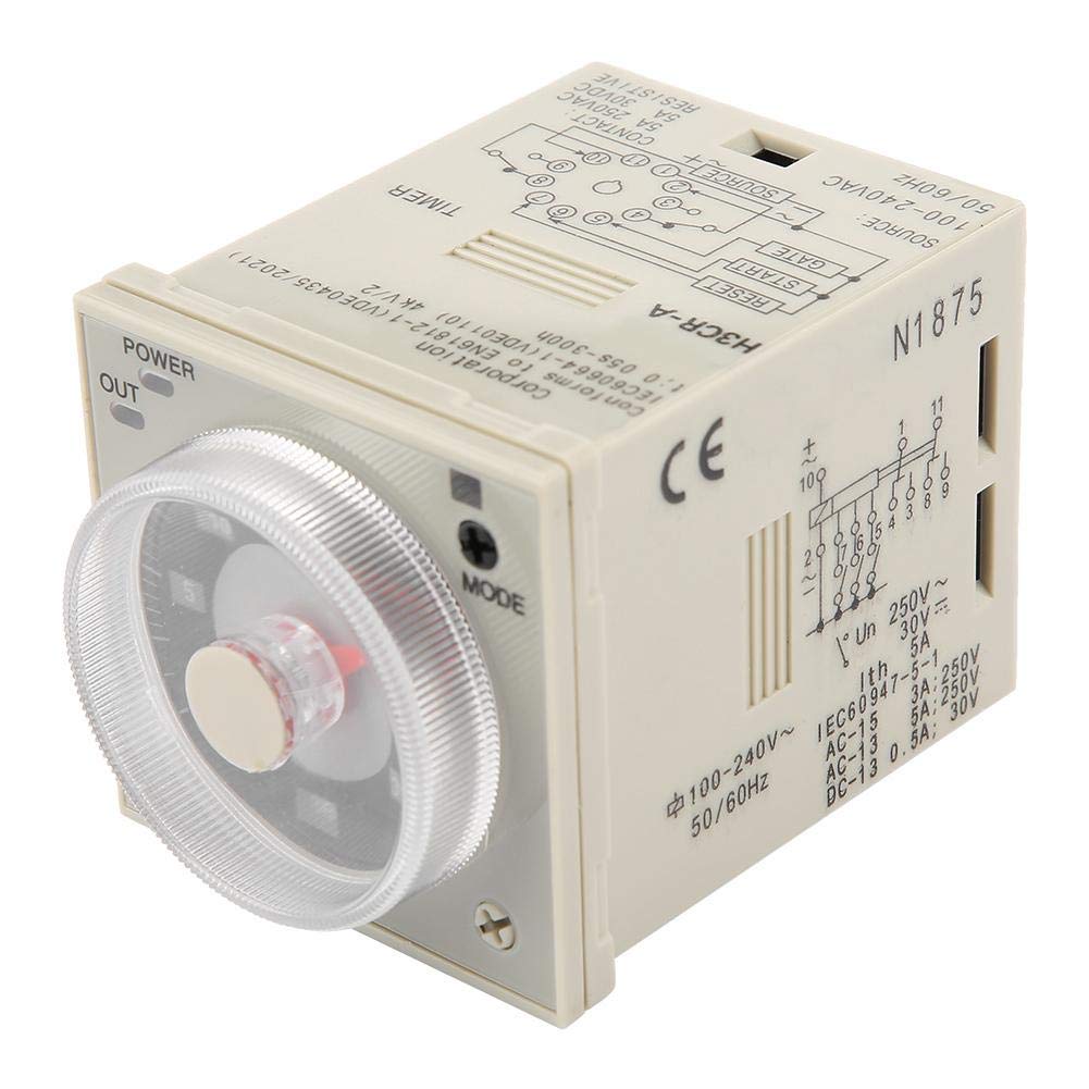 Time Relay Delay Timer Delay Timer Relay H3CR-A 11 Pin Terminal Delay Timer Time Relay Time Relay Knob Type
Time Relay Delay Timer Delay Timer Relay H3CR-A 11 Pin Terminal Delay Timer Time Relay Time Relay Knob Type