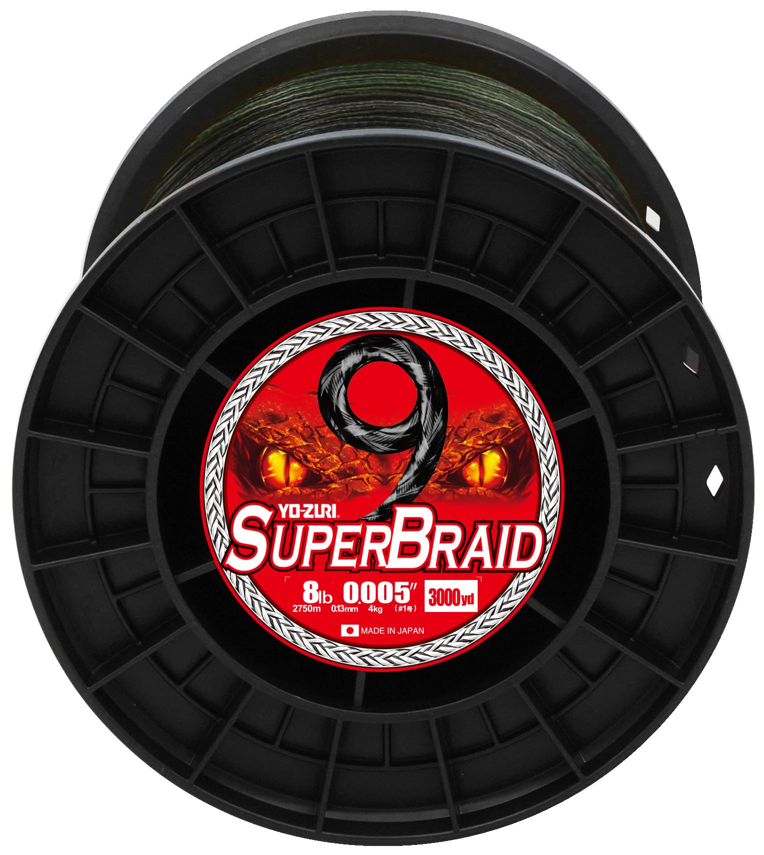 Плетеный шнур PE Super Braid 9 3000 ярдов 8 фунтов Темно-зеленый цвет YO-ZURI
Плетеный шнур PE Super Braid 9 3000 ярдов 8 фунтов Темно-зеленый цвет YO-ZURI