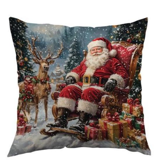 Christmas American Decorative Throw Pillow Case Pillow Case Sofa Living Room Cushion Pillow Case 45*45cm
Christmas American Decorative Throw Pillow Case Pillow Case Sofa Living Room Cushion Pillow Case 45*45cm