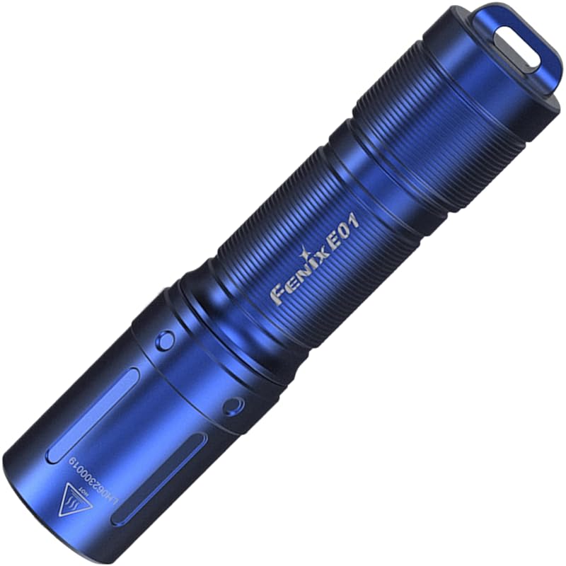 Fenix E01 V2.0 key chain light up to 100 lumens AA battery powered Made of polycarbonate IP68 waterproof super lightweight small size (blue)
Fenix E01 V2.0 key chain light up to 100 lumens AA battery powered Made of polycarbonate IP68 waterproof super lightweight small size (blue)