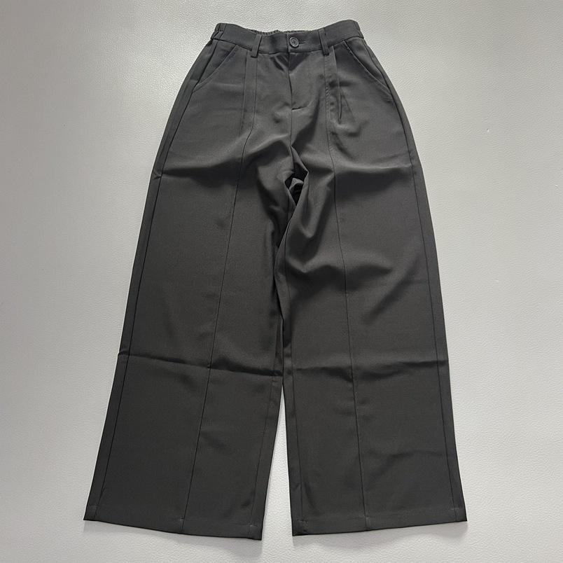 Grey Drapey High-Waist Straight-Leg Suit Pants for Women - Slimming & Versatile Spring Arrival Extra Large
Grey Drapey High-Waist Straight-Leg Suit Pants for Women - Slimming & Versatile Spring Arrival Extra Large