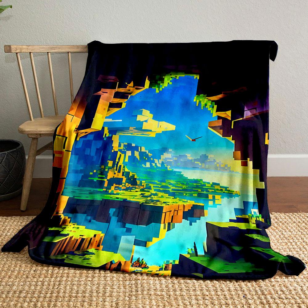 Minecraft Style Cliff Scenery Blanket bedroom Blanket for Livingroom Couch lunch break Soft throw for Friend s festival Gift 80cm x 120cm
Minecraft Style Cliff Scenery Blanket bedroom Blanket for Livingroom Couch lunch break Soft throw for Friend s festival Gift 80cm x 120cm