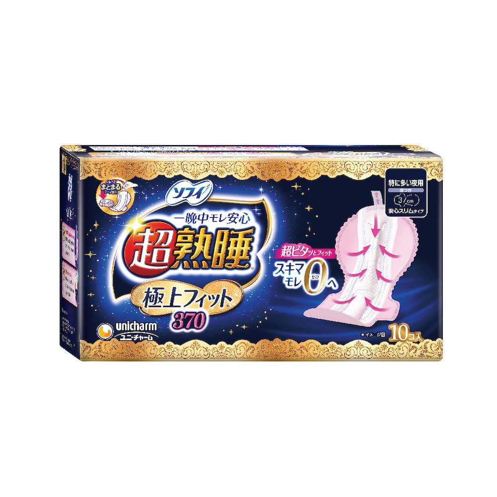 Sofy Super Deep Sleep Super Fit Slim 370 Специально для ночей с крыльями 37 см 10 штук (унишарм Софи)
Sofy Super Deep Sleep Super Fit Slim 370 Специально для ночей с крыльями 37 см 10 штук (унишарм Софи)