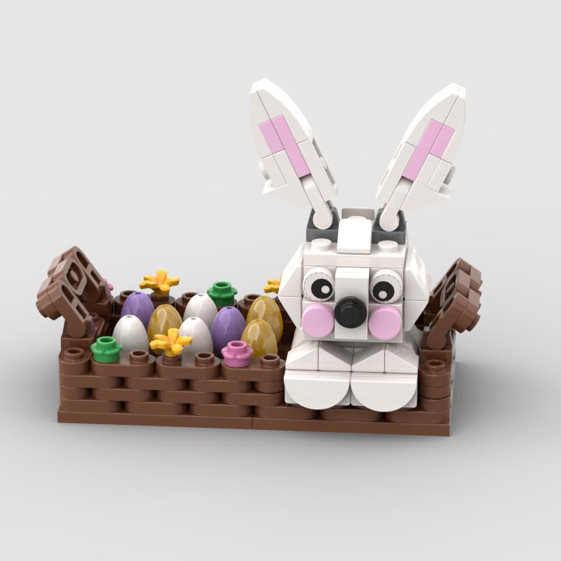 MOC День Пасхи Кролик Животные Креативный Зайчик Цыпленок Яйца Модель Строительные Блоки Детские Игрушки для Детей Детские Подарки
MOC День Пасхи Кролик Животные Креативный Зайчик Цыпленок Яйца Модель Строительные Блоки Детские Игрушки для Детей Детские Подарки