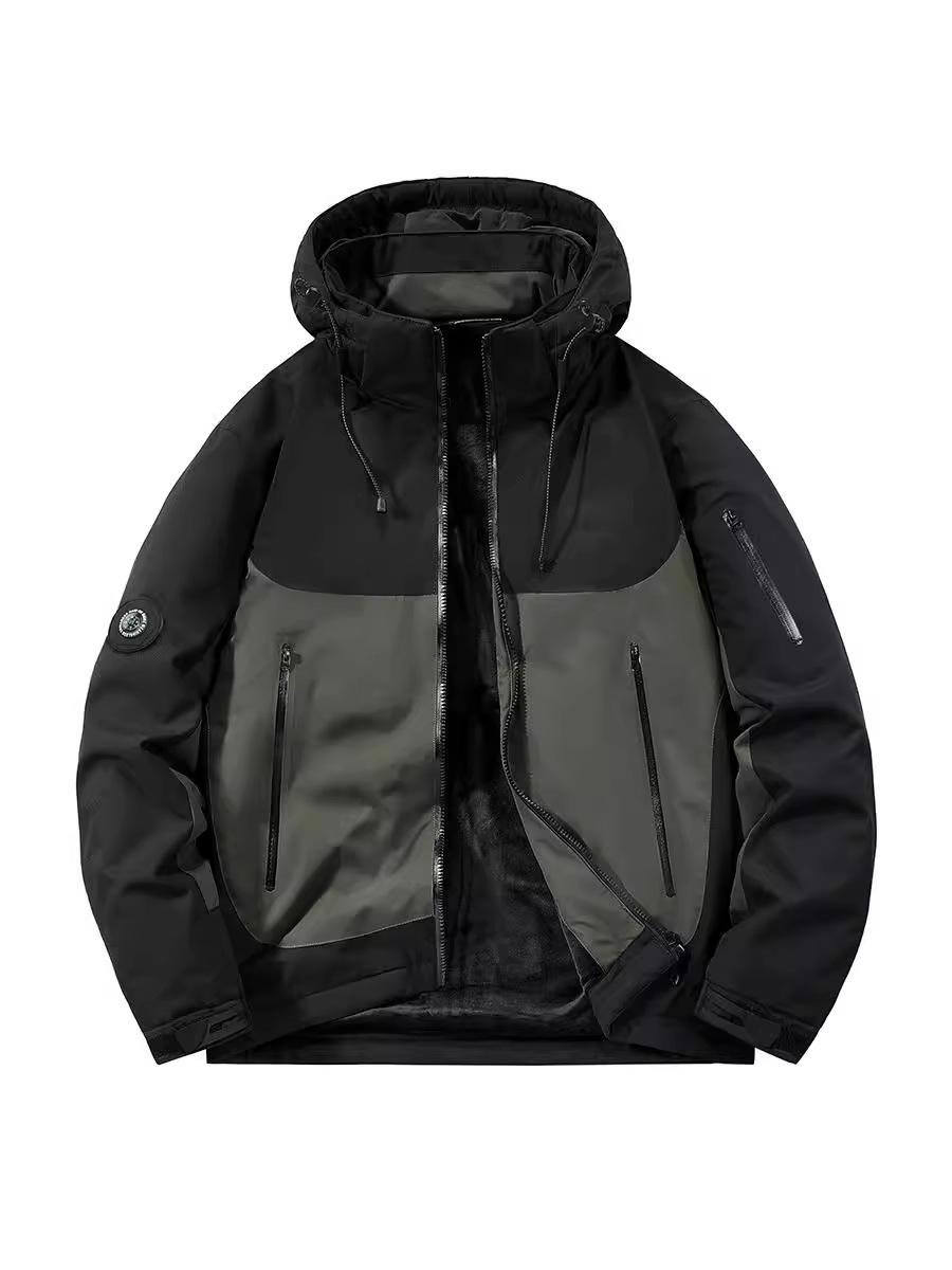 New Winter Men Outdoor Hooded Down Jackets Windproof Rainproof Fleece Warm Parkas Male Thicker Casual Coats Man Jackets Size 5XL M Asian Size зелёный
New Winter Men Outdoor Hooded Down Jackets Windproof Rainproof Fleece Warm Parkas Male Thicker Casual Coats Man Jackets Size 5XL M Asian Size зелёный