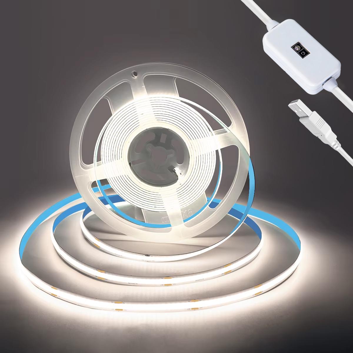COB LED Light Strip Gesture Sensor Switch Control Dimmer Easy to install Suitable For Living Room Cupboard Bedroom Lighting 1m
COB LED Light Strip Gesture Sensor Switch Control Dimmer Easy to install Suitable For Living Room Cupboard Bedroom Lighting 1m