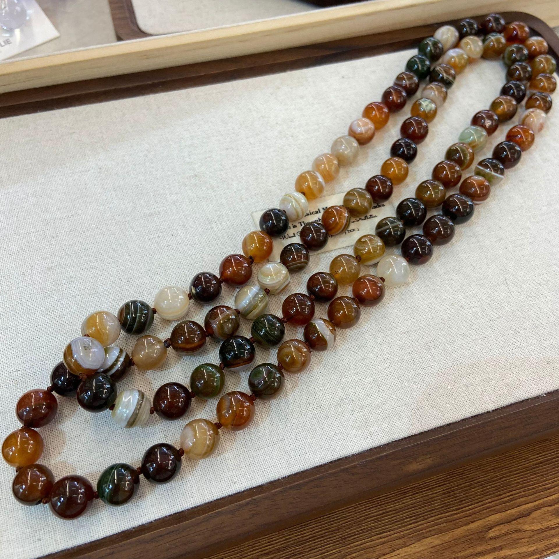Natural Brown Line 12M Long Sweater Chain Agate Necklace Wholesale Diy Hand-Woven Women S Accessories
Natural Brown Line 12M Long Sweater Chain Agate Necklace Wholesale Diy Hand-Woven Women S Accessories