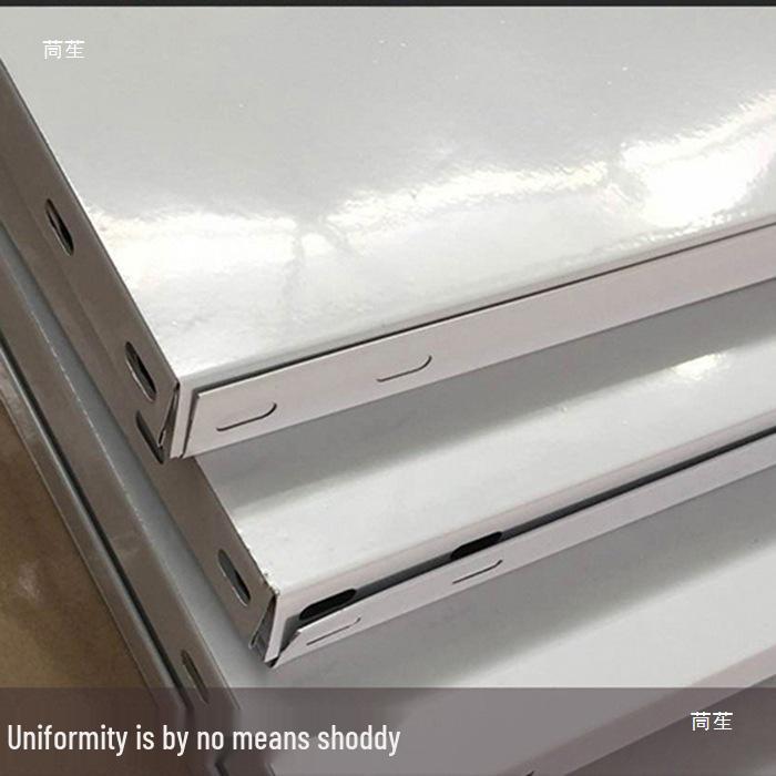 Multi-Functional Angle Steel Shelf Divider - Thickened 0.45mm Iron Plate, Export Quality Single Layer (Screws 48, Triangles 16)
Multi-Functional Angle Steel Shelf Divider - Thickened 0.45mm Iron Plate, Export Quality Single Layer (Screws 48, Triangles 16)
