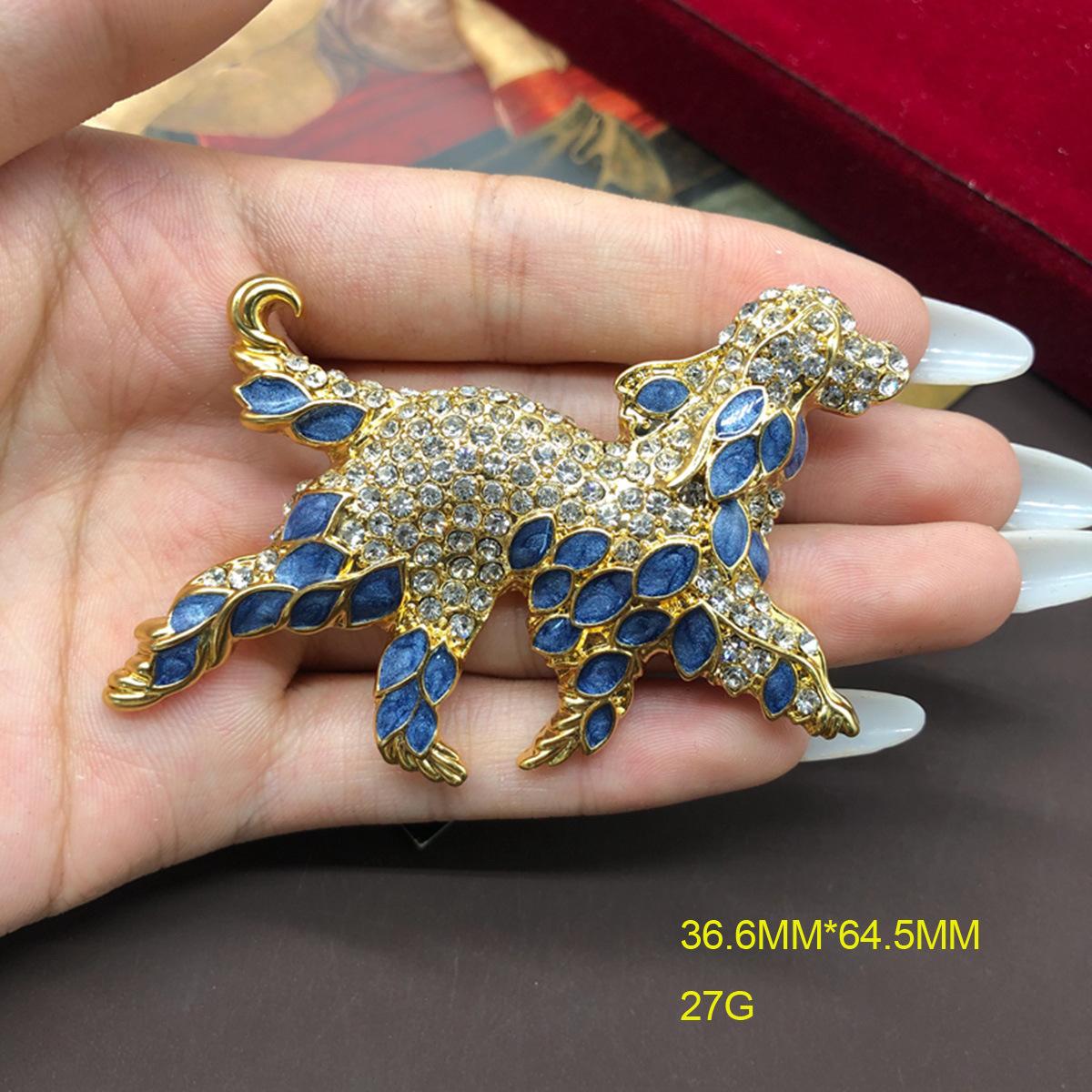 Французский гонконгский стиль средневековой моды дизайн ниши булавки аксессуары щенок с бриллиантовой эмалевой глазурью брошь
Французский гонконгский стиль средневековой моды дизайн ниши булавки аксессуары щенок с бриллиантовой эмалевой глазурью брошь