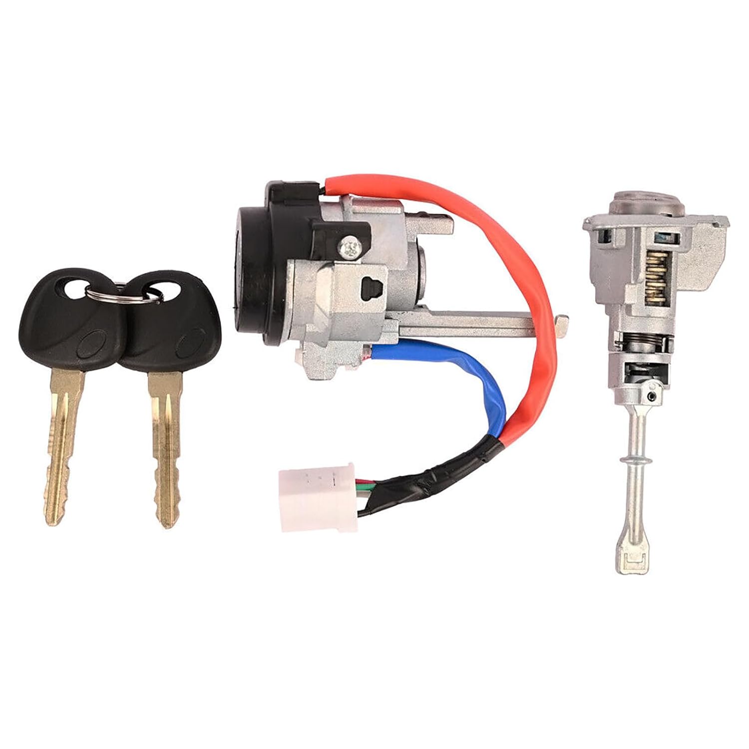 Car Lock Cylinder Set Compatible with 2011-2016 Hyundai Elantra 1.8L and 2.0L Models, with Ignition Switch/Front Left Door Lock / 2 Universal Keys
Car Lock Cylinder Set Compatible with 2011-2016 Hyundai Elantra 1.8L and 2.0L Models, with Ignition Switch/Front Left Door Lock / 2 Universal Keys