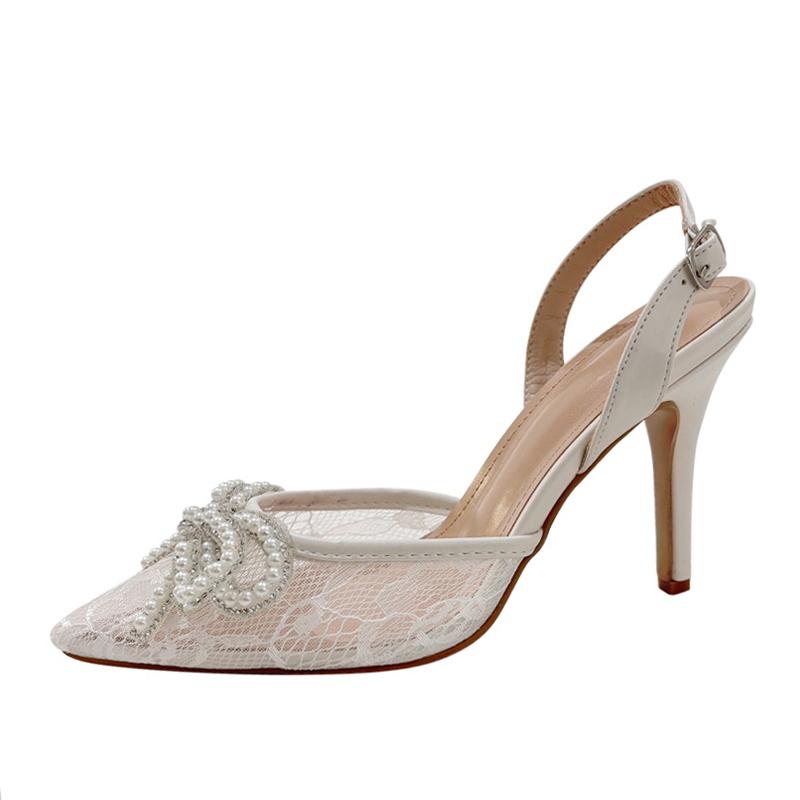 Liyke Модные белые туфли-лодочки с бантом и жемчугом для женщин Сексуальные сетчатые туфли с острым носком и стразами на каблуках Туфли для выпускного вечера Женские босоножки с открытой пяткой 35
Liyke Модные белые туфли-лодочки с бантом и жемчугом для женщин Сексуальные сетчатые туфли с острым носком и стразами на каблуках Туфли для выпускного вечера Женские босоножки с открытой пяткой 35