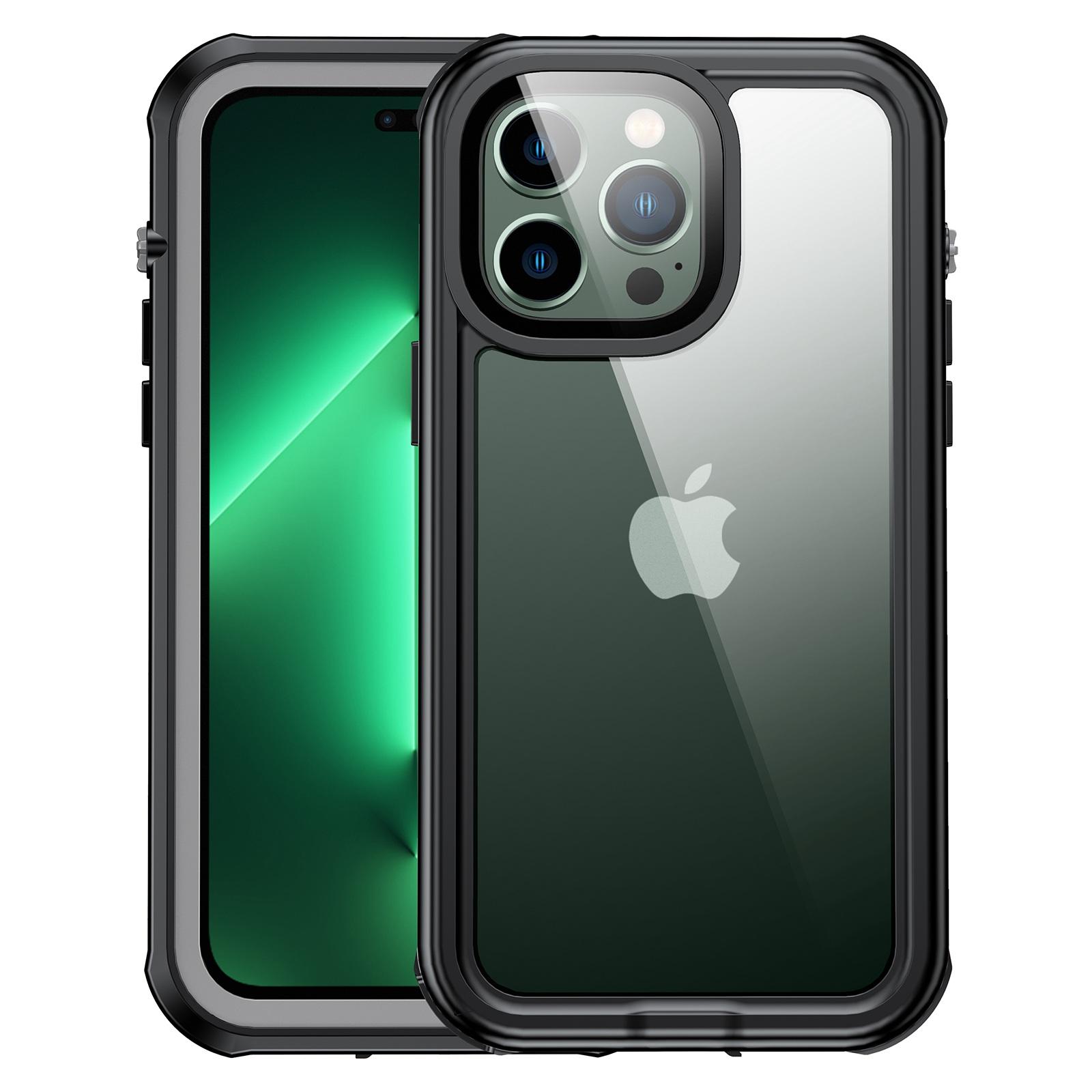 IP68 Waterproof Phone Case For iPhone 14 Pro Max 6.7 inch,Transparent Sensitive Touch PC+Neoprene Protective Anti-scratch Back Cover A
IP68 Waterproof Phone Case For iPhone 14 Pro Max 6.7 inch,Transparent Sensitive Touch PC+Neoprene Protective Anti-scratch Back Cover A
