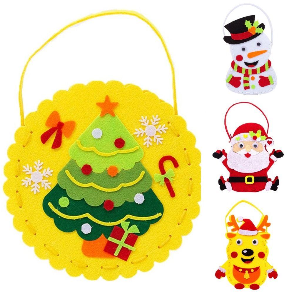 House Decoracion Christmas Santa Felt Bag Non-woven Fabric Portable Elk Handbag Kids/Children
House Decoracion Christmas Santa Felt Bag Non-woven Fabric Portable Elk Handbag Kids/Children
