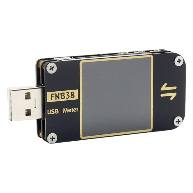 FNB38 Current And Voltage Meter QC4+ PD3.0 2.0 PPS Fast Charging Protocol Capacity Tester with LCD Screen USB Tester 1
FNB38 Current And Voltage Meter QC4+ PD3.0 2.0 PPS Fast Charging Protocol Capacity Tester with LCD Screen USB Tester 1