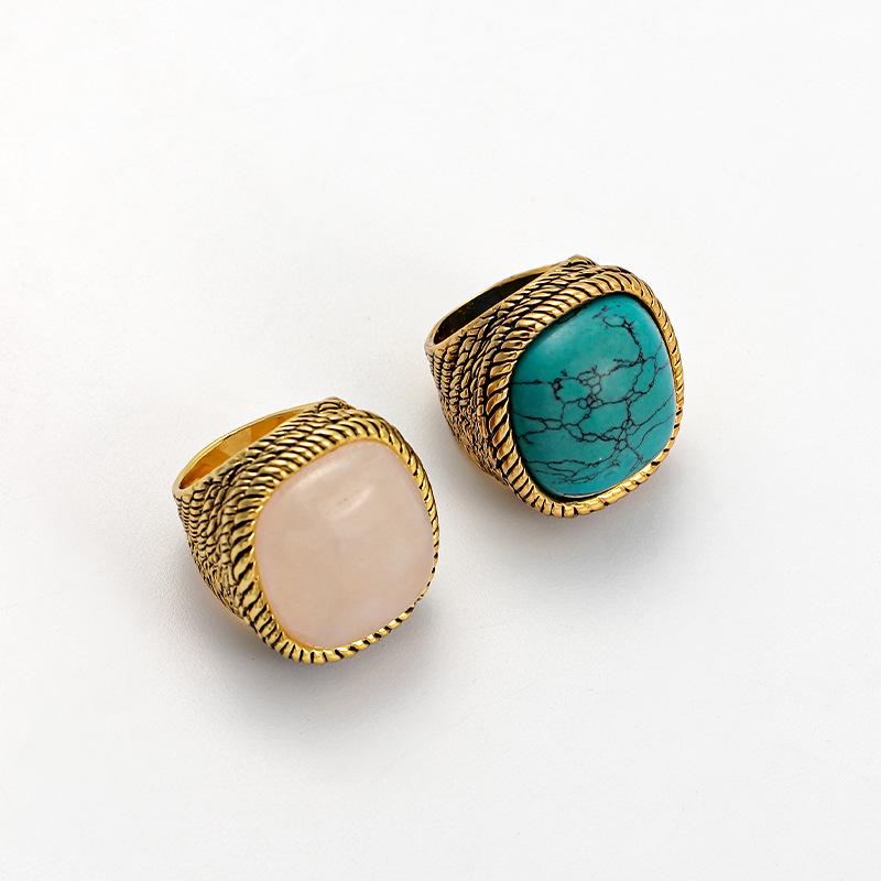 Vintage Distressed French Gemstone Ring for Women: Exquisite, High-End, Light Luxury, Inspiring Elegance in INS Style. Size 6
Vintage Distressed French Gemstone Ring for Women: Exquisite, High-End, Light Luxury, Inspiring Elegance in INS Style. Size 6