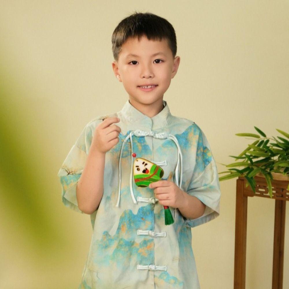 1 набор игрушек Zongzi в китайском стиле DIY, перегородчатая эмаль, нить для драконьих лодок, кулон, реквизит Hanfu
1 набор игрушек Zongzi в китайском стиле DIY, перегородчатая эмаль, нить для драконьих лодок, кулон, реквизит Hanfu