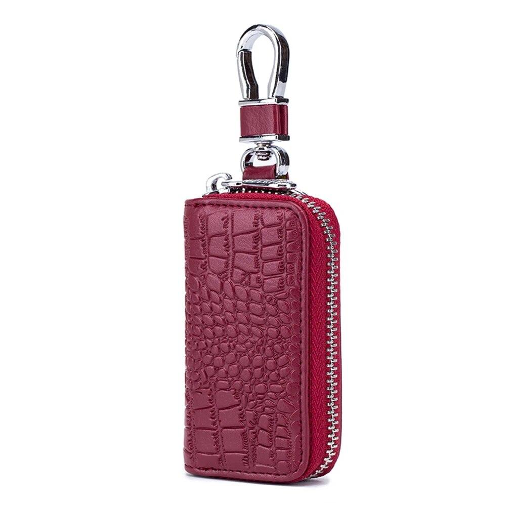Zency новый подлинный кожаный женский держатель для ключей от машины маленький чехол для ключей сумка вино красного
Zency новый подлинный кожаный женский держатель для ключей от машины маленький чехол для ключей сумка вино красного
