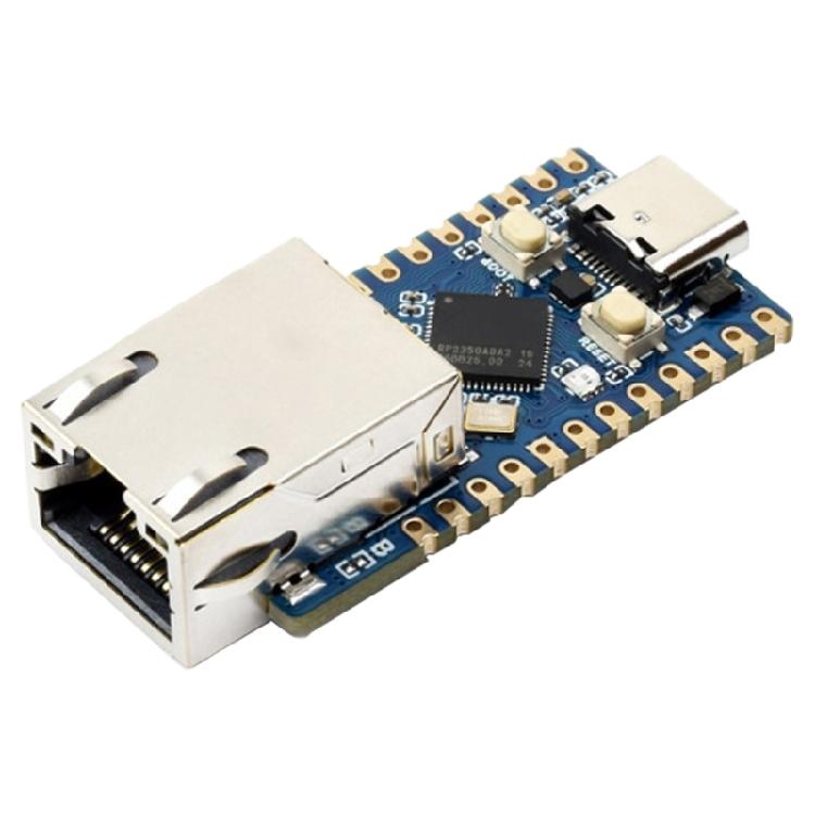 Ethernet-плата розробки RP2350 з вбудованим датчиком температури та 14 GPIO-пінами 1
Ethernet-плата розробки RP2350 з вбудованим датчиком температури та 14 GPIO-пінами 1