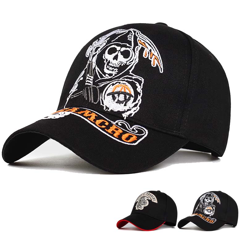 Бейсболка SAMCRO SOA Сыны Анархии Череп Вышитый Повседневный Snapback Hat Модная Высококачественная Гоночная Мотоциклетная Спортивная Кепка 54-61CM
Бейсболка SAMCRO SOA Сыны Анархии Череп Вышитый Повседневный Snapback Hat Модная Высококачественная Гоночная Мотоциклетная Спортивная Кепка 54-61CM