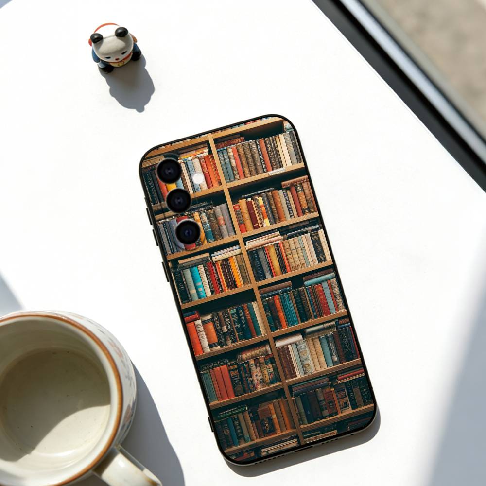 Book Shelf Creative Pattern Phone Case For Samsung Galaxy A73,A72,A71,A70,A53,A52,A51,Soft Black Cover Samsung a12
Book Shelf Creative Pattern Phone Case For Samsung Galaxy A73,A72,A71,A70,A53,A52,A51,Soft Black Cover Samsung a12